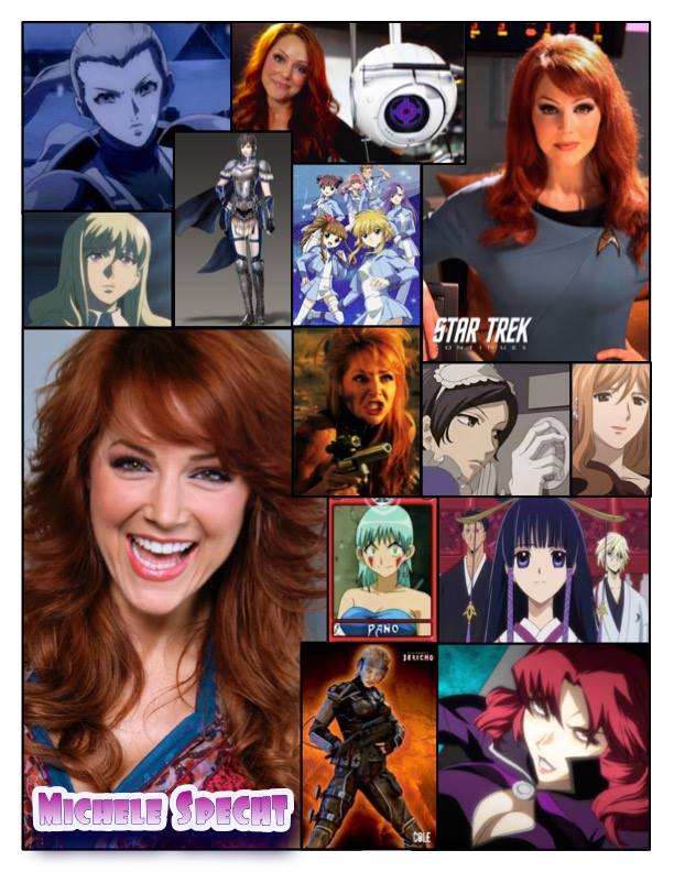 Wishing a Happy Birthday to Michele Specht, a wonderful actress & voice-actress!  
