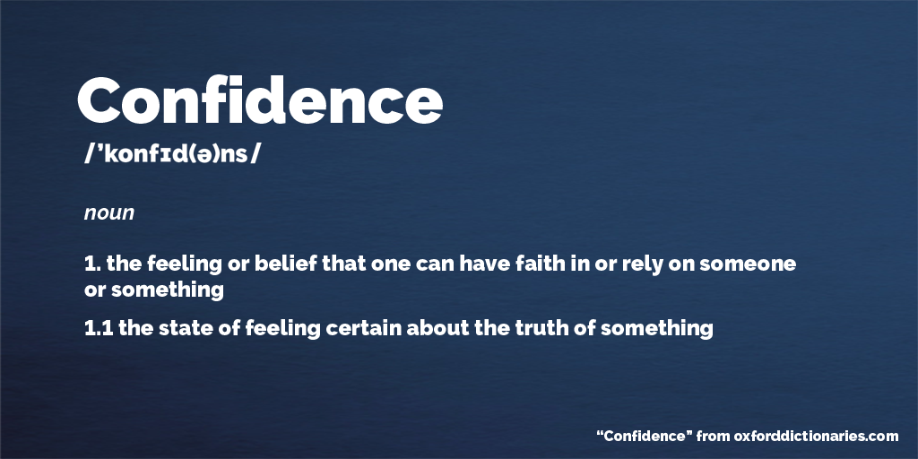 Tower on Twitter "What does confidence mean to you? http//t.co