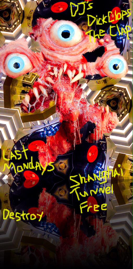 DrippingDust's tweet image. DrippingDust showcase, as well as tons of other rad, weird, druggy, heavy music, Monday @ Shanghai Tunnel 8 pm!!