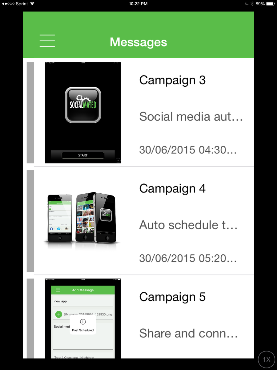 Prointernettv's tweet photo. social media manager app
Auto schedule photos video or text,simple and easy to use.
social media manager http://t.co/mFhz98eyAi