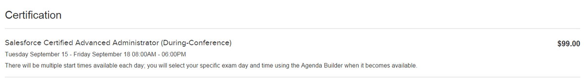 jeanvelonis's tweet image. I just signed myself up to take my Adv Admin Cert @Dreamforce #LifeOfASalesforceAdmin #SalesforcePrincess #GameOn