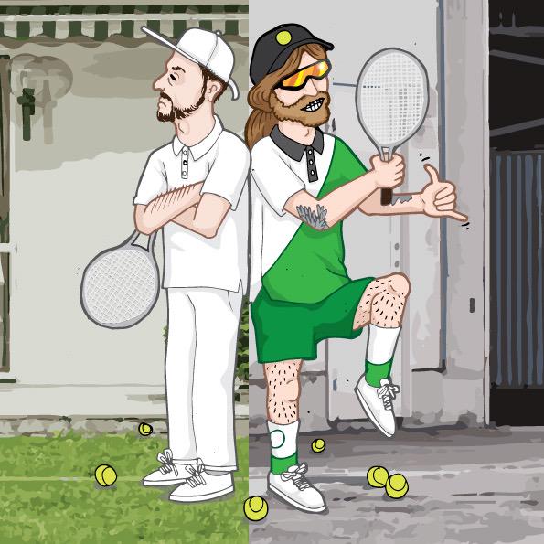 Rob__Mathieson's tweet photo. @postdetails smashing it again #robmathieson #postdetails #illustration #tennis #streettennis http://t.co/UNSKlNpWRr