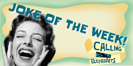 randyanddave's tweet photo. #JokeoftheWeek time! Q. How can you prevent diseases caused by biting insects? A. Don’t bite any! http://t.co/QaJpSqacQC
