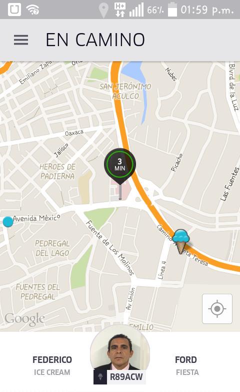 hugovck's tweet photo. @Uber_DF muy rico helado http://t.co/AJoUGrzdLu