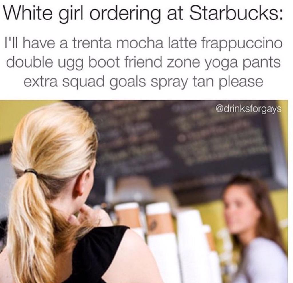 DisplacedEnigma's tweet image. This is so Mikaela. #whitegirl #starbucks #starbucksproblems