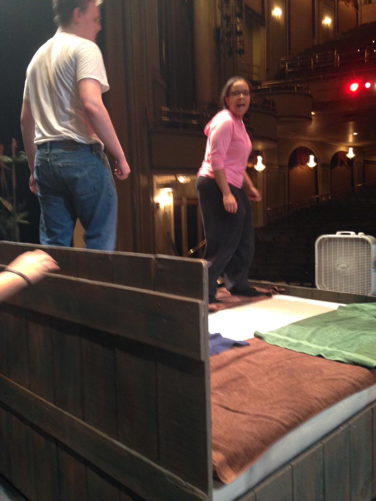 MissaMarisa_'s tweet photo. #YSPStruggles #whatwedoforYSP #justanotherdayatYSP #comeseeFiddler http://t.co/nFKH5bcy9v