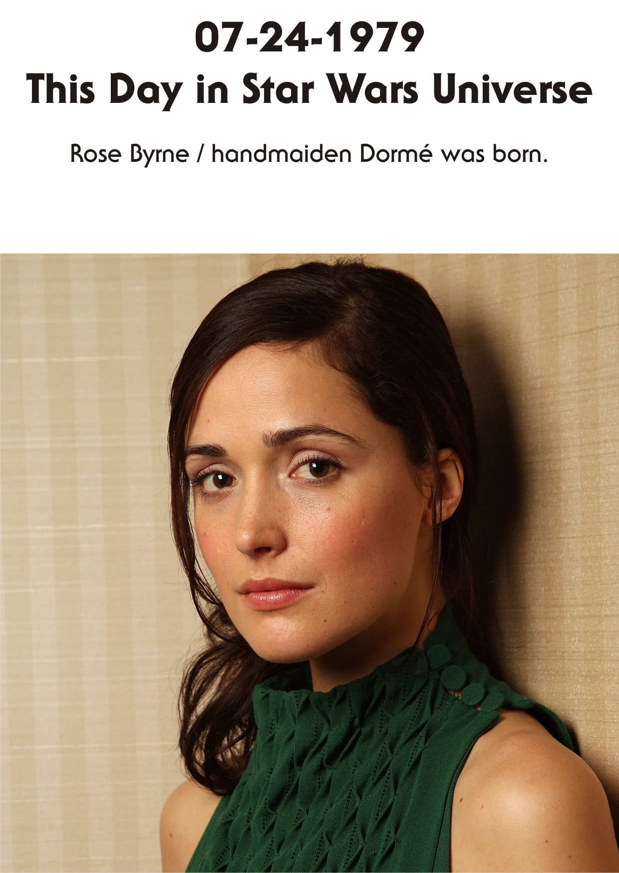 07-24-1979 Happy Birthday, Rose Byrne! 