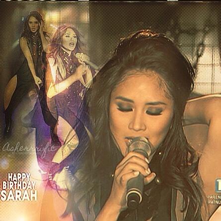 Happy Birthday Sarah Geronimo! God bless you 