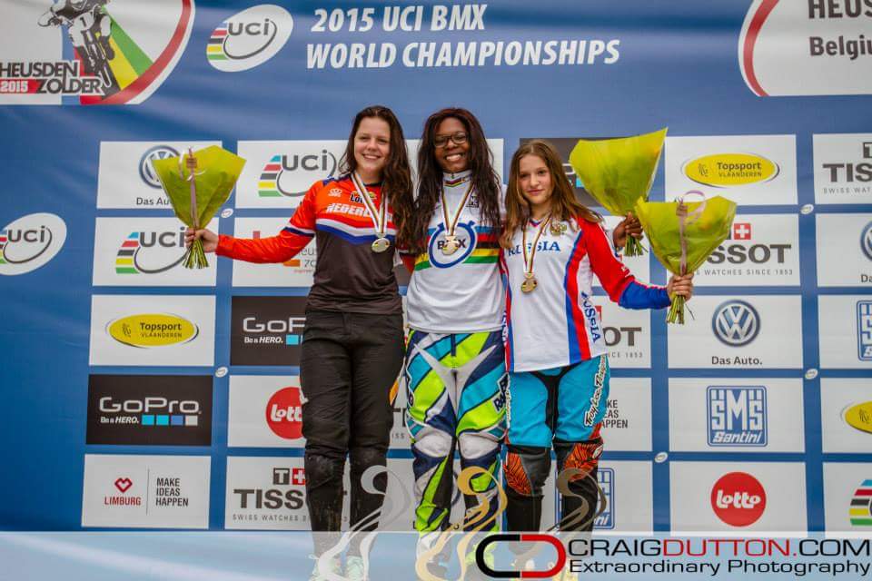 RubyHuisman's tweet image. Silver in my first year junior timetrial Worldchampion.Can't believe it!!@YessBMX @officialleatt @gform @craigdutton