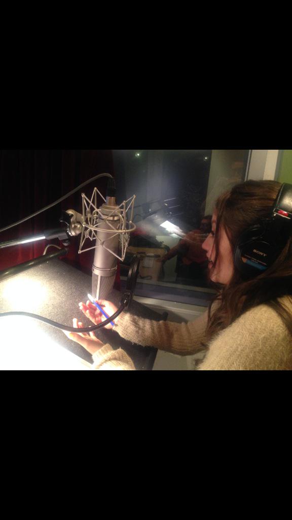 Emoción al mil grabando en el estudio #SoyLuna  <a href="/DisneyChannelLA/">Disney Channel LA</a>