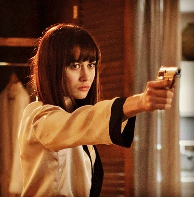 Badass <a href="/OlyaKurylenko/">Olga Kurylenko</a> in "Momentum"! (via centralpartnership)