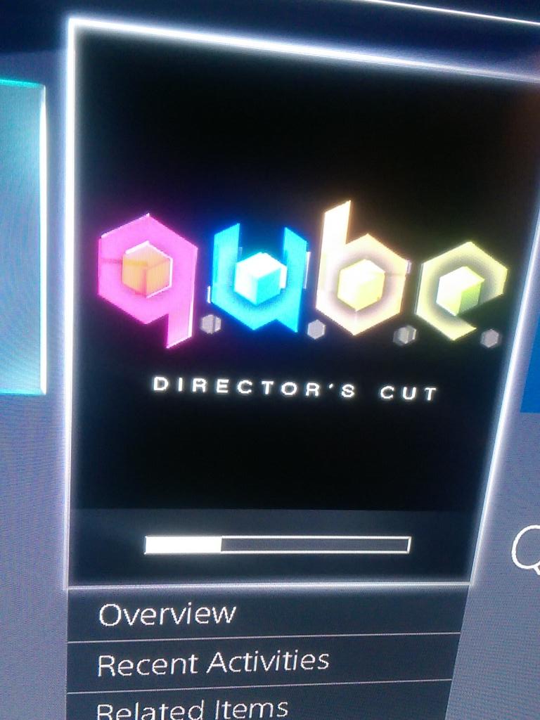 brechtos's tweet image. Q.U.B.E. on consoles!Awesome game made by @DanDaRocha &amp;amp;co.Congrats on the console release dude ;) :D
#downloadfaster