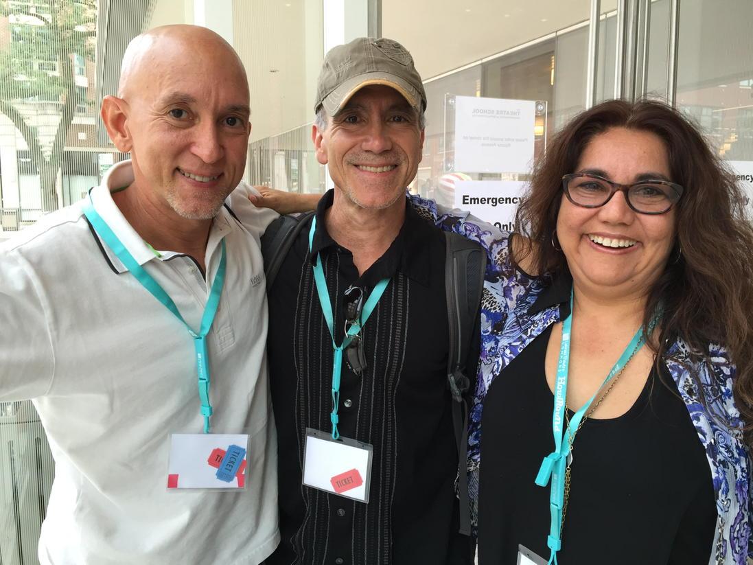 rmgp1977's tweet photo. Do you know these theatre makers? Directors standing by for the next reading #cafeonda #ltccarnaval http://t.co/5OQVKuN0by