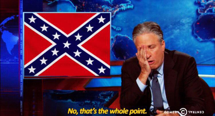 jenmillersayshi's tweet photo. "The Confederate flag isn't racist, it's Southern heritage and pride" http://t.co/rGnBlM1Qwo