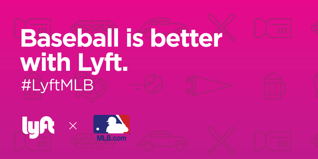 Take <a href="/lyft/">Lyft</a> to the game today. Use HOMERUN15 for a $15 first ride credit: atmlb.com/1CVCBH0