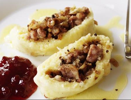 adland's tweet photo. @CreativeTweets Arite I eat this for lunch: wrap carbs around bacon +fat and then dip in butter @michaelelliot55 http://t.co/Lx10P3sMGr