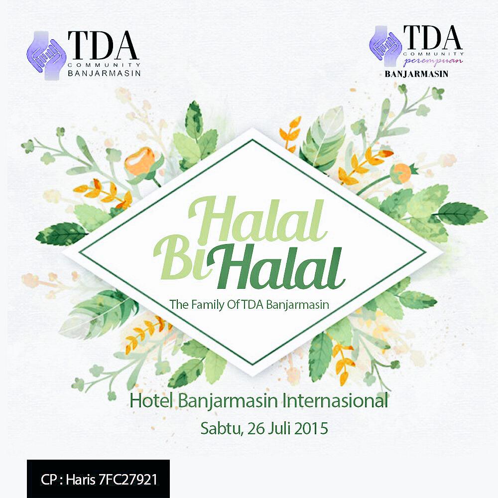 Banjarmasin, 26 Juli, 13:30, Terbuka utk umum, 15k. Come join us...!!