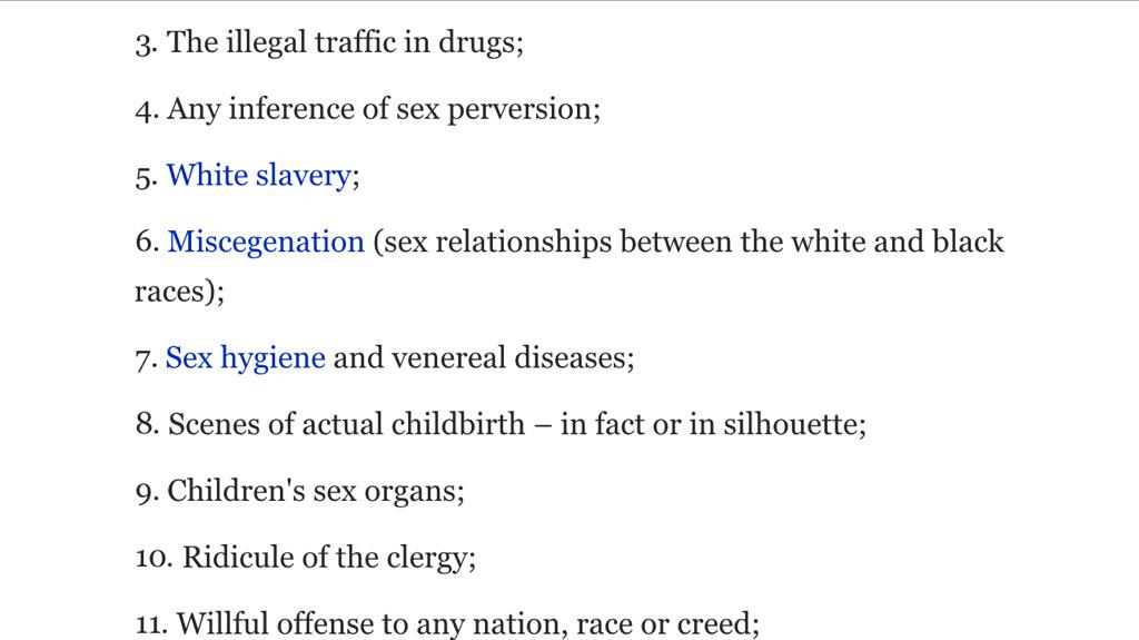 APPLESToNEPiX's tweet image. &amp;lt;#FuckTheCode&amp;lt;🐍&amp;gt;
..Lines various behaviors, situations,
&amp;amp; types of content determined
to be unsuitable for the flicks