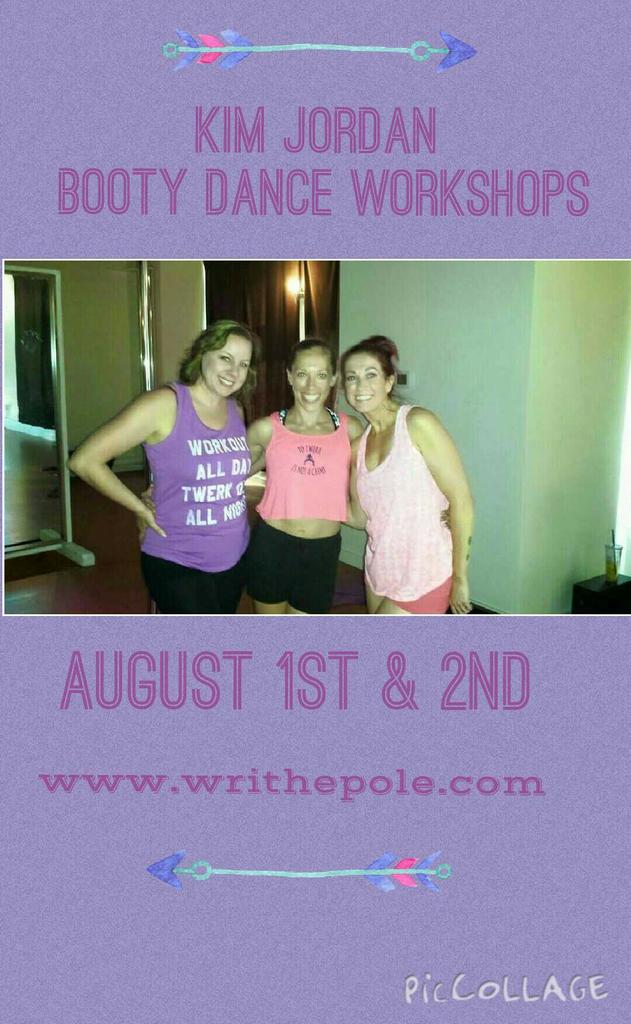 WrithePole's tweet photo. Kim Jordan Creations #bootydanceworkshops http://t.co/8F1ko71kXY