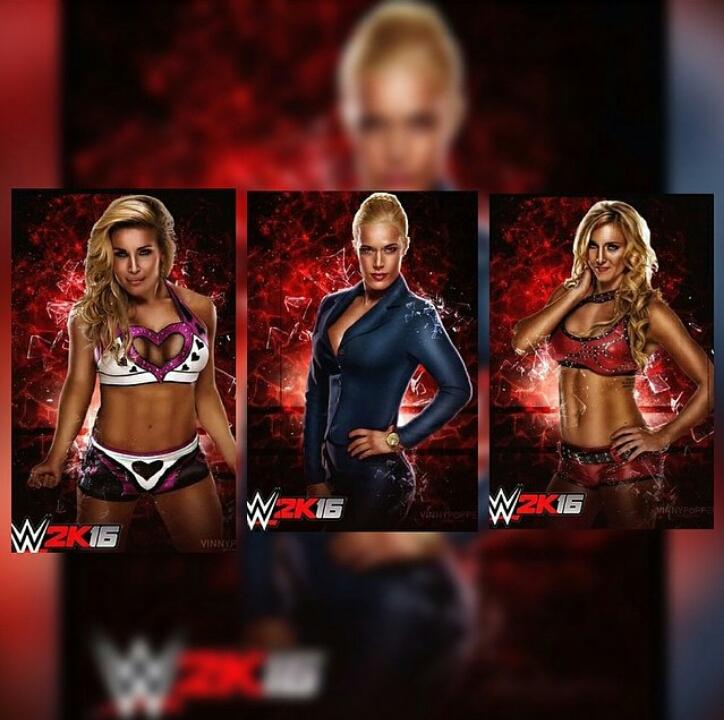 WWE2K15DIVAS's tweet photo. you want them in #WWE2K16 ?
#Natalya #Lana #Charlotte http://t.co/nKo0fDezjz