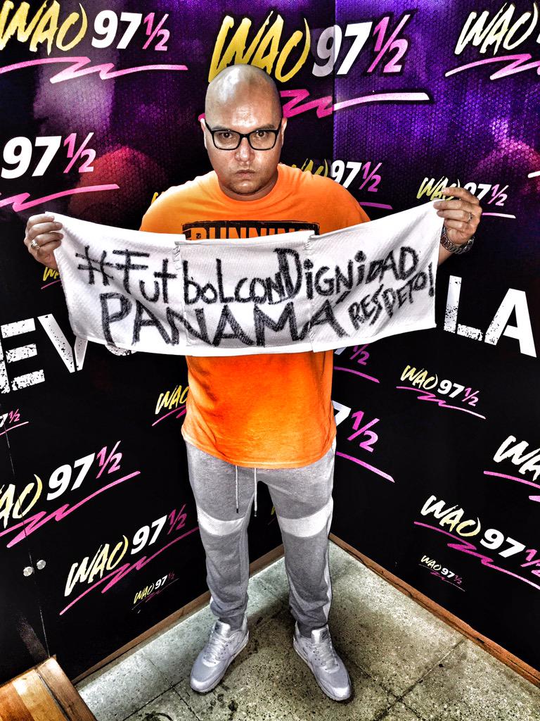 DjMarkito507's tweet image. No me cansaré de protestar! @CONCACAF 💩👎🏼 #FutbolConDiginidad @MuchaNocheNex @WAO975 @EddyVasquezWao @xzonepanama