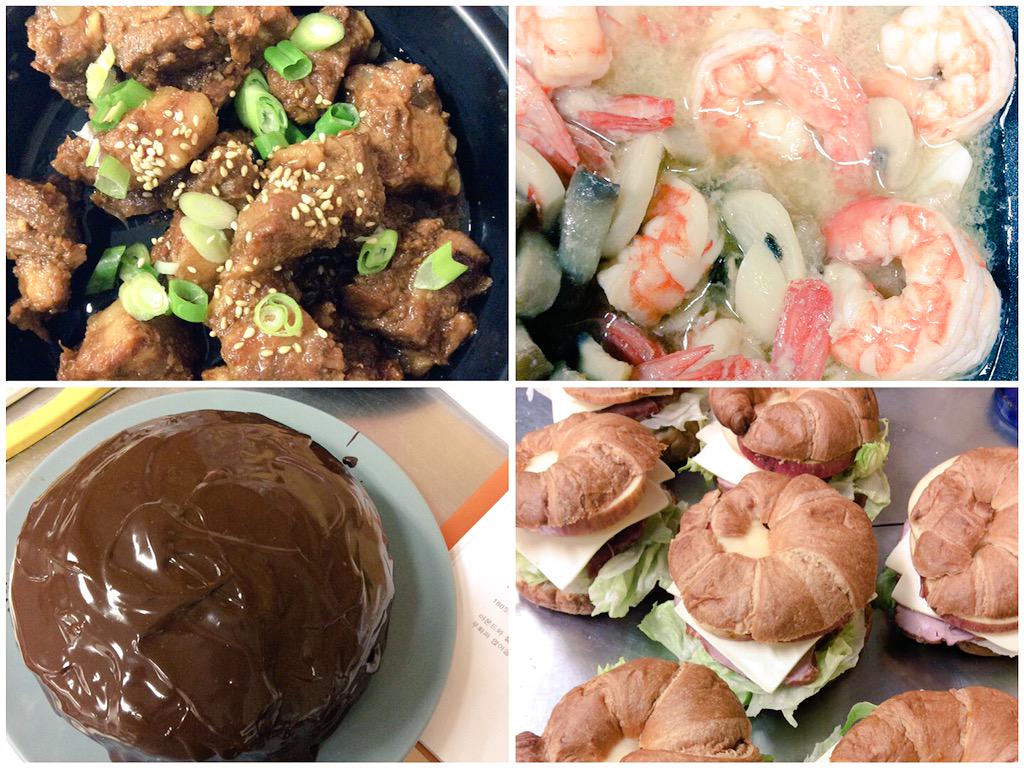 netaskitchen's tweet image. 열두시부터 네타스마켓 주말영업을 시작합니다. 샌드위치와 삼겹간장조림 외에도 공구품목도 조금 있습니다(가라아게+마늘새우). 습기찬 우울한날씨와 어울리는 초콜릿 케이크도 있어요. 좀 이따 뵙겠습니다. #네타스마켓