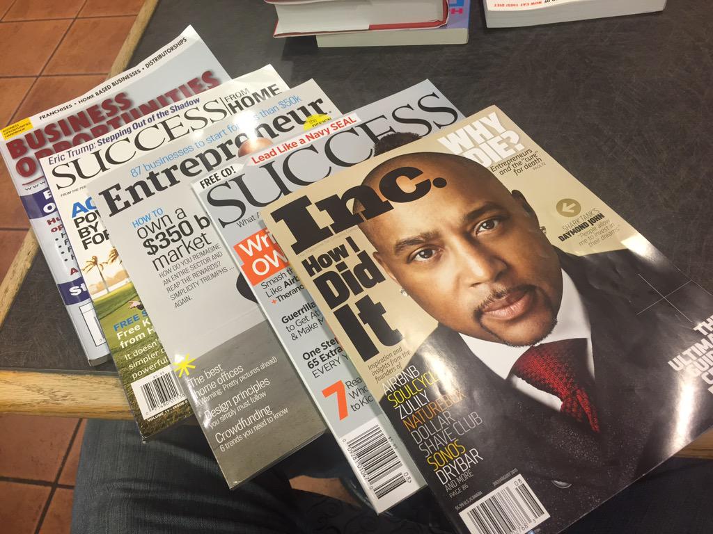 KennethRHayes's tweet image. At B&amp;amp;N digging in some Awesome articles. Fantastic article @TheSharkDaymond #Success #Inc #entrepreneur