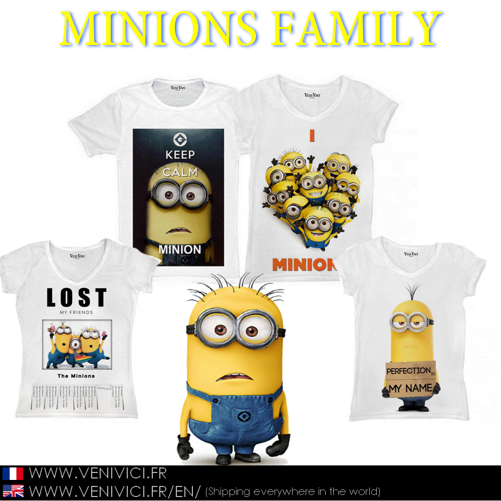 veniviciparis1's tweet photo. Découvrez notre collection #Minions ,pour toute la famille!
> http://t.co/pfgANnpT6H
#Minions #KevinStuartBob #Minion http://t.co/36gAPZNLa2