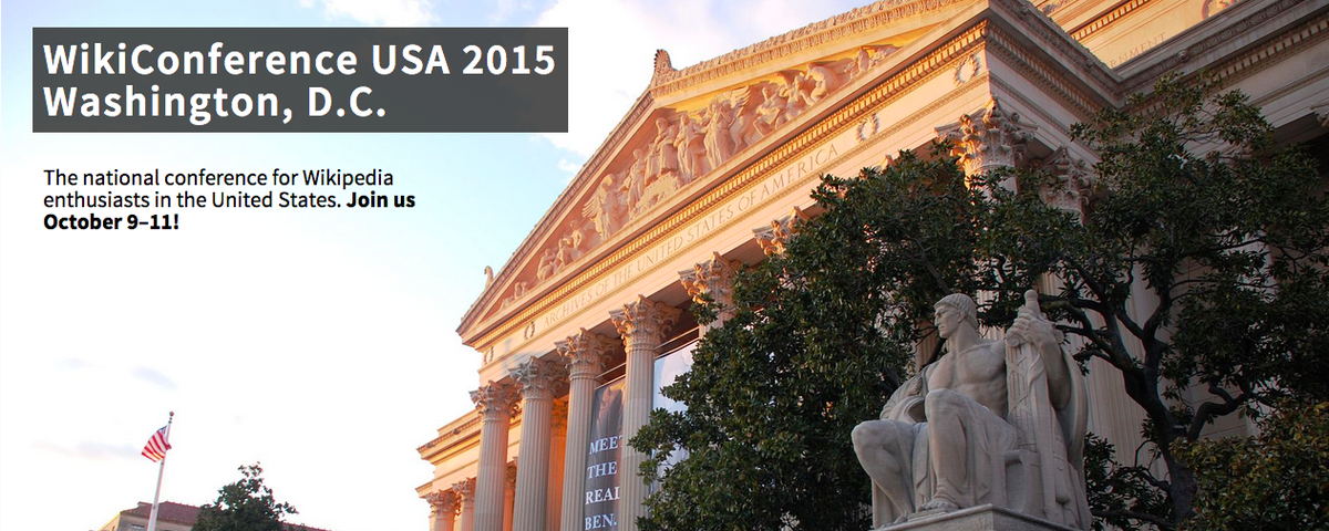 USNatArchives's tweet photo. The National Archives is the site of WikiConference USA this October! http://t.co/q60J1KmOD3 #glamwiki #openwiki http://t.co/2XRbfNhEZ2