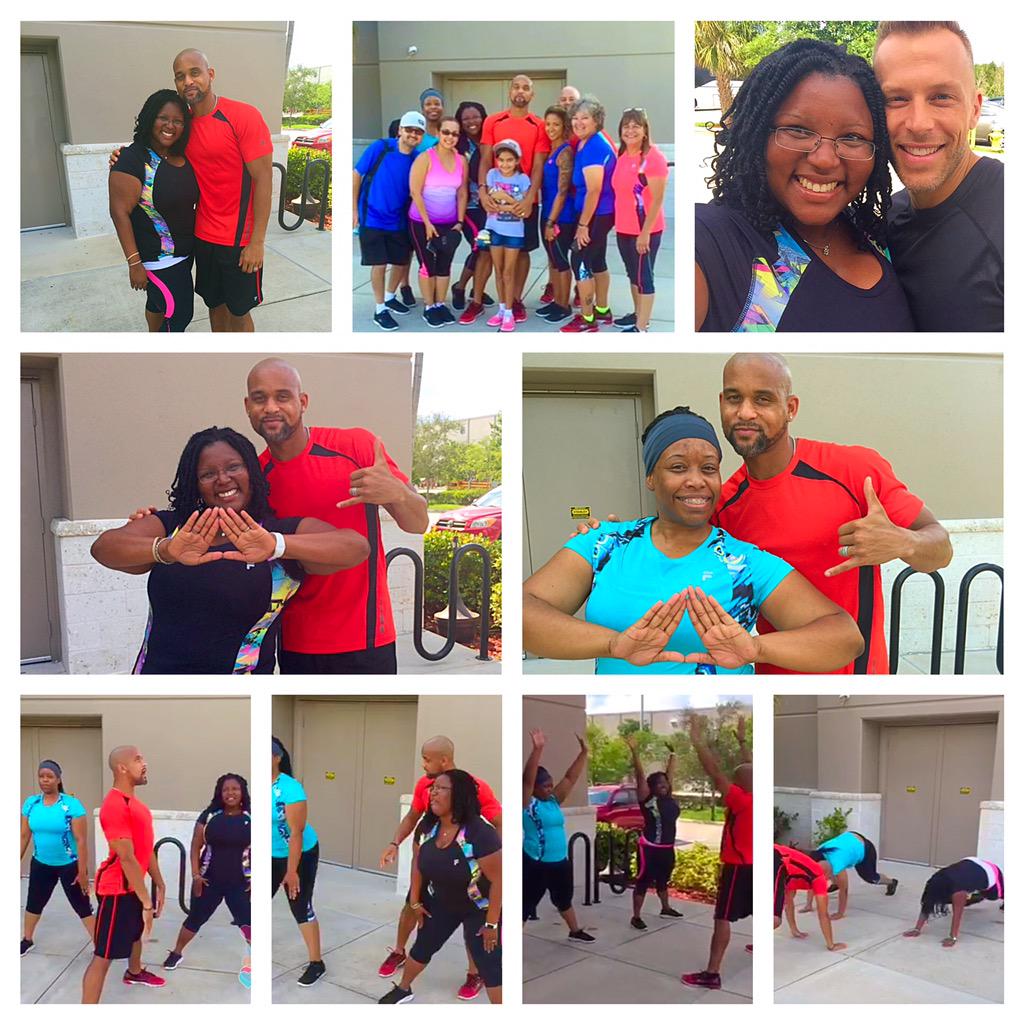 NikaNicole's tweet photo. Great morning workout with Shaun T. at Khols!#oppRUNtunity #FILAFitUSA http://t.co/dojpNS9185