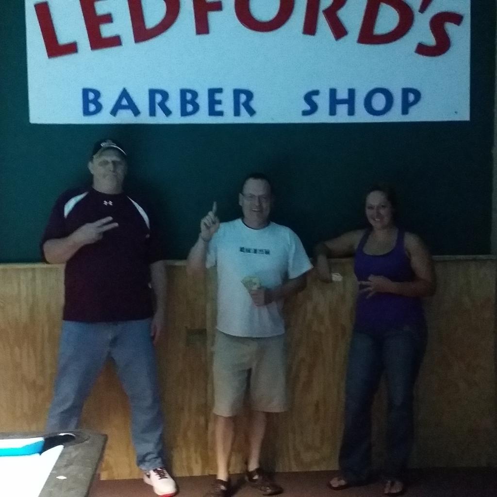 Ledfordbilliard's tweet photo. Ledford's Barber Shop &amp; Billiards 8-ball 1st JF Carson 2nd Bobby Urbanowski 3rd Salem Odham Had 20 players tonight http://t.co/zhZzs6eEK7