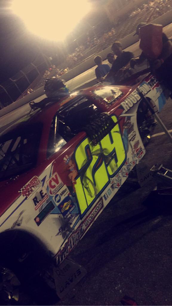 SpencerDavis_29's tweet photo. Brought the #SDM129 home inside the Top 10 first time back at 5 flags! New package has some bugs but we made gains! http://t.co/v41tOuEUZF