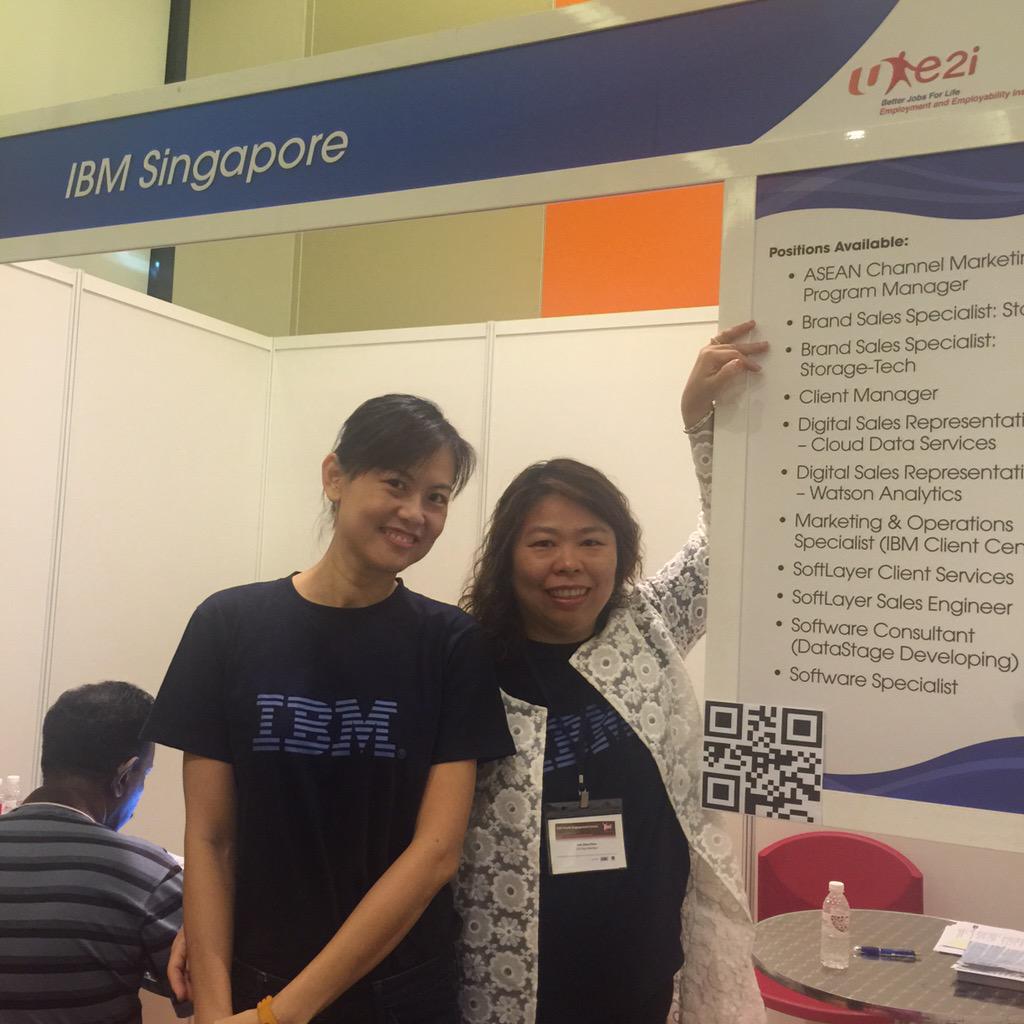 lum_sk's tweet photo. At #e2i event looking for talents for #IBMStorage @yingchia_lim http://t.co/MUGCC2Xnd1