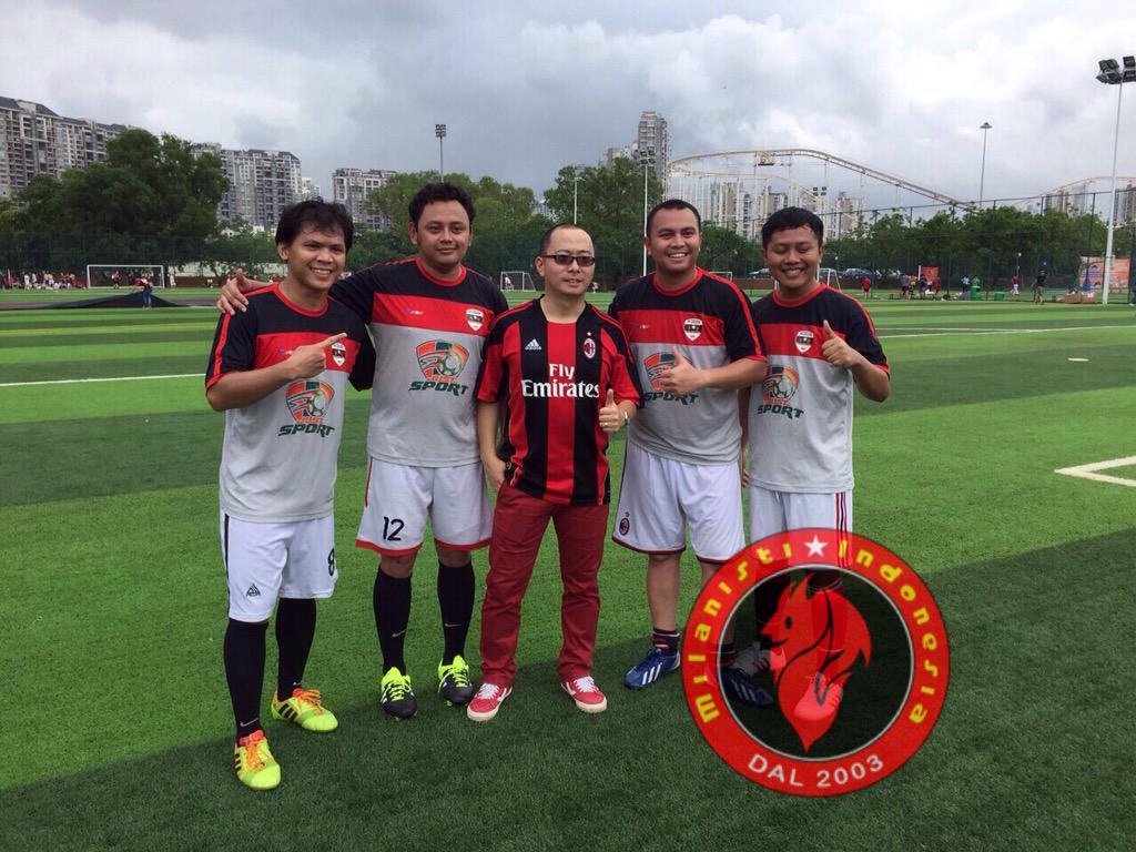 Foto bersama dengan salah satu perwakilan Milan Club China! #awaydayschina