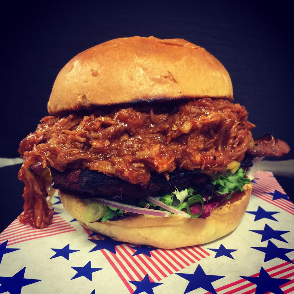 Another snap of our Ranch Hog Burger!