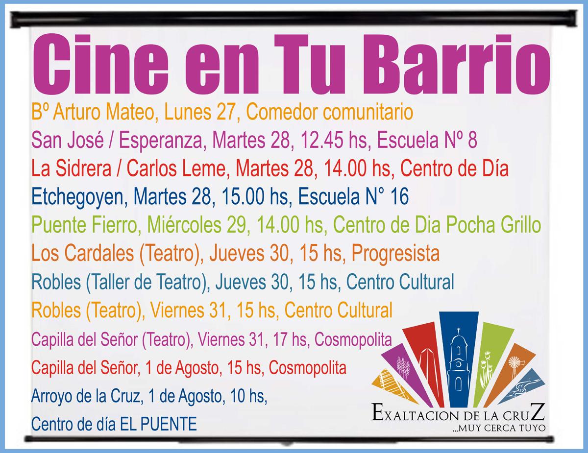 SanchezAdrianD's tweet photo. En vacaciones de invierno no se pierdan "Cine en tu Barrio"  #JuntosParaSeguirHaciendo #ExaltacióndelaCruz http://t.co/Rnogf0vybB