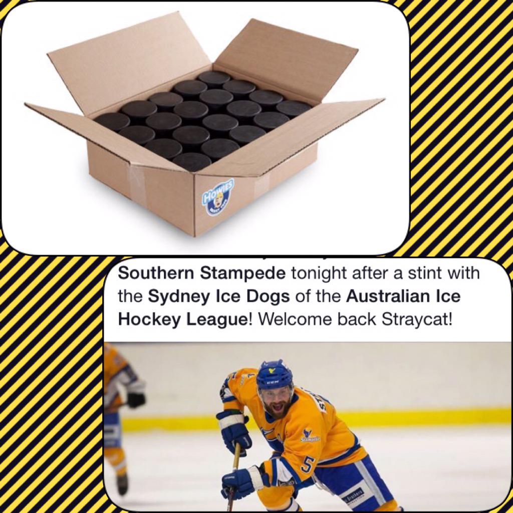 sydneyicedogs's tweet photo. Good luck @rstrayer1020 for the remainder of the season with the southern stampede! #tradecomplete http://t.co/nNV1GhoDA3