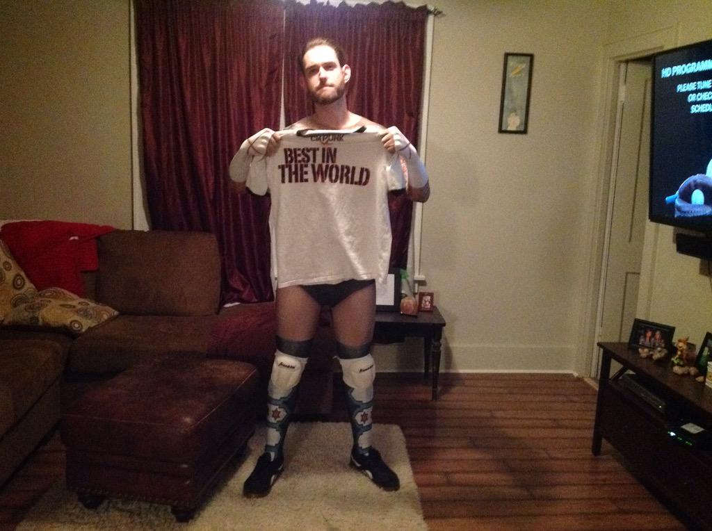 CoreyHillard's tweet photo. @CMPunk http://t.co/yepslAbeq0