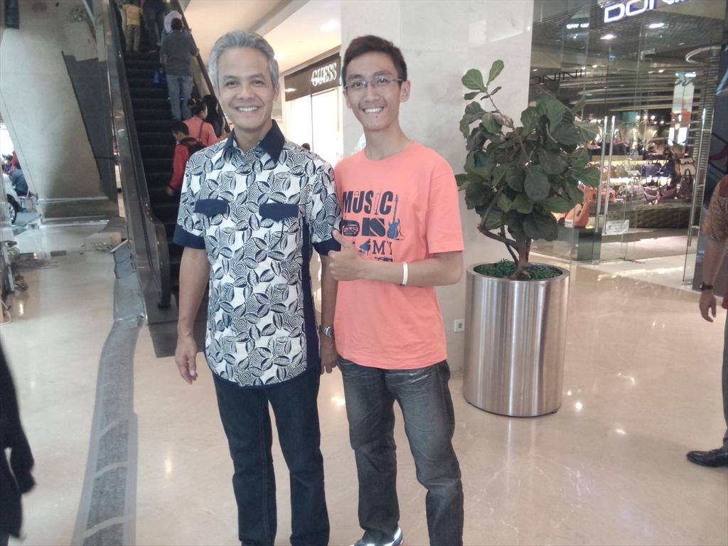 selamat jalan2 Pak Ganjar! 😅 #latepost