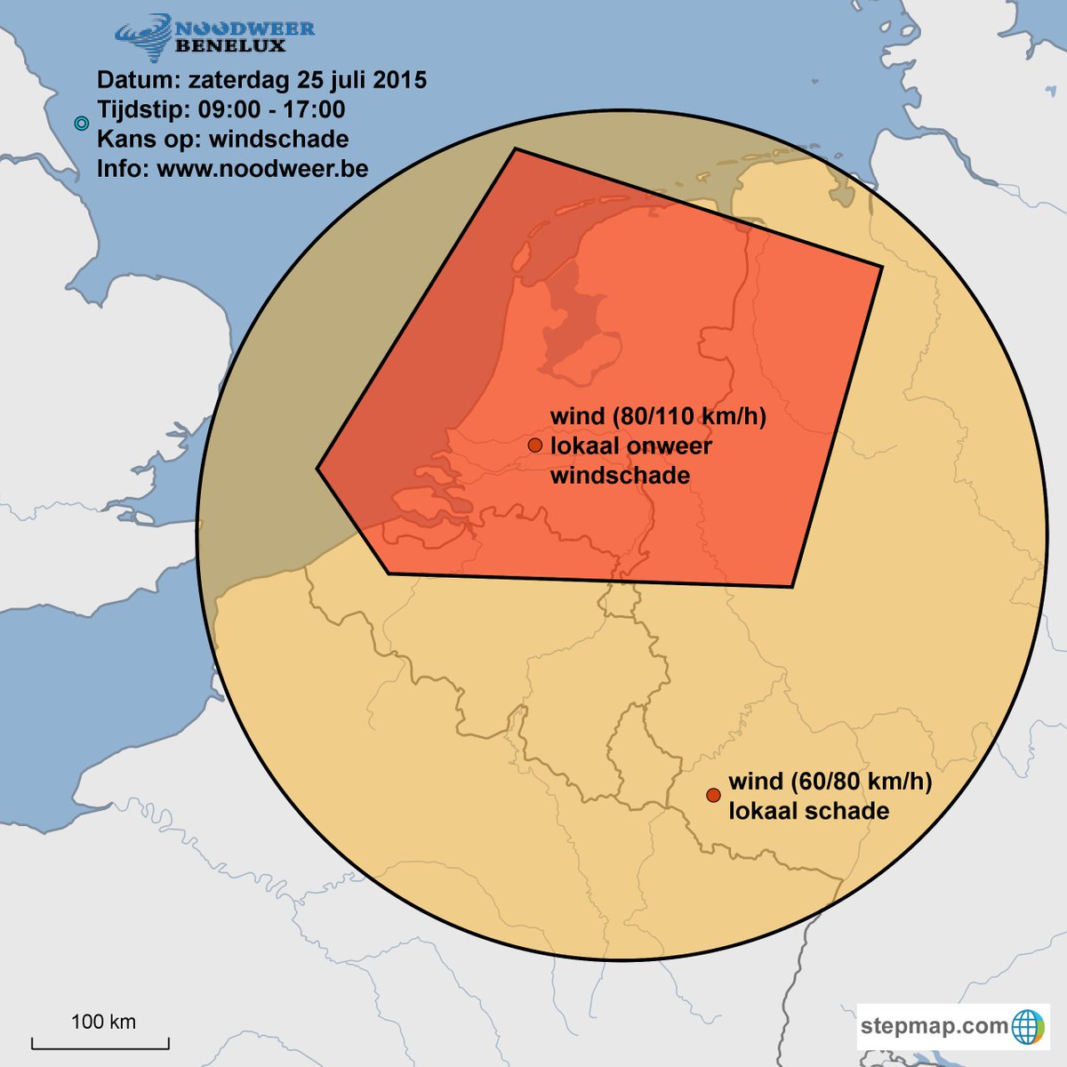 NoodweerBenelux's tweet image. Nederland mag zich op dit moment schrap zetten voor de #storm en eventueel #windschade. Situatie tot laat in namiddag