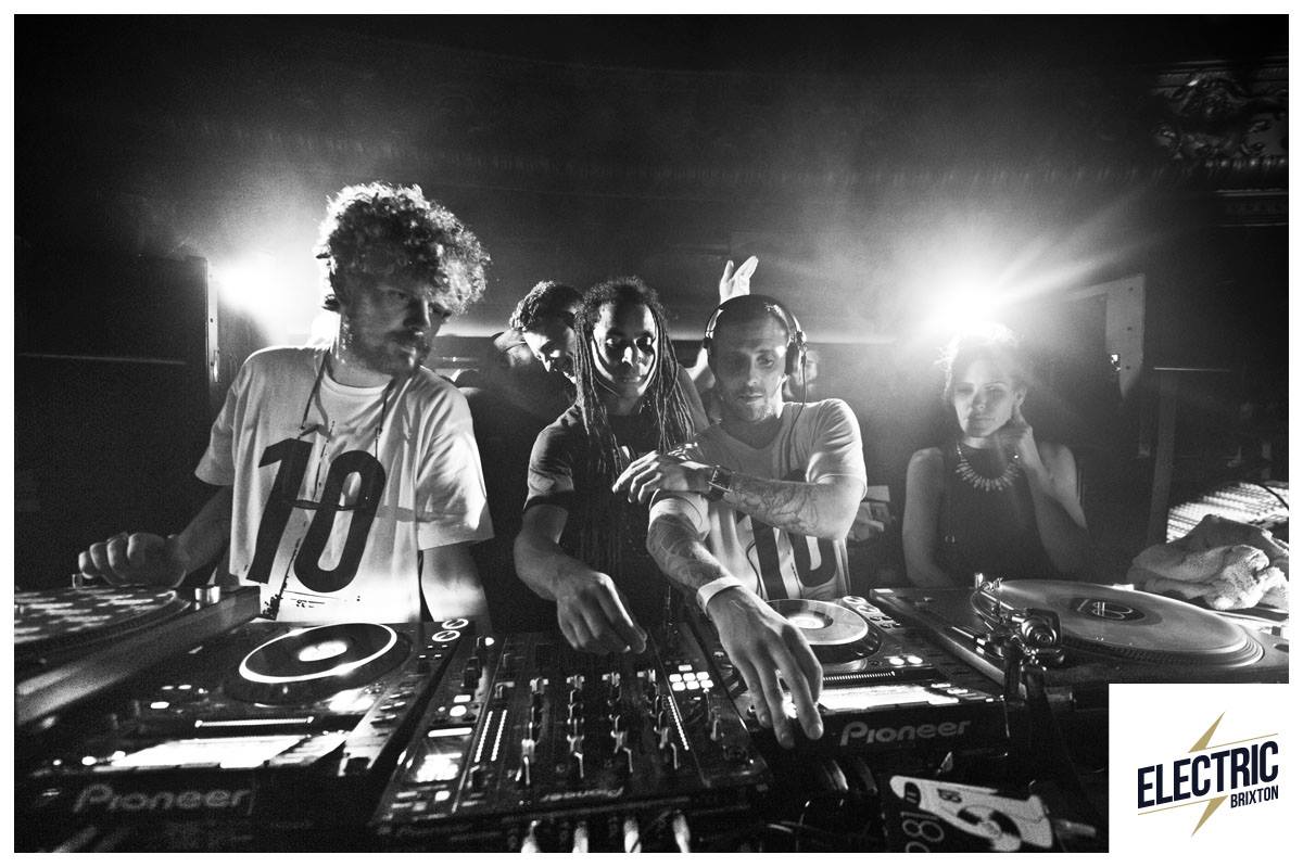 electricbrixton's tweet photo. We can't get over how good #DMZ10 was! http://t.co/o8dIqEjQtD @loefah @mala_dmz @coki_dmz @Sarge_Pokes @I_Skream http://t.co/jpEflO9b54