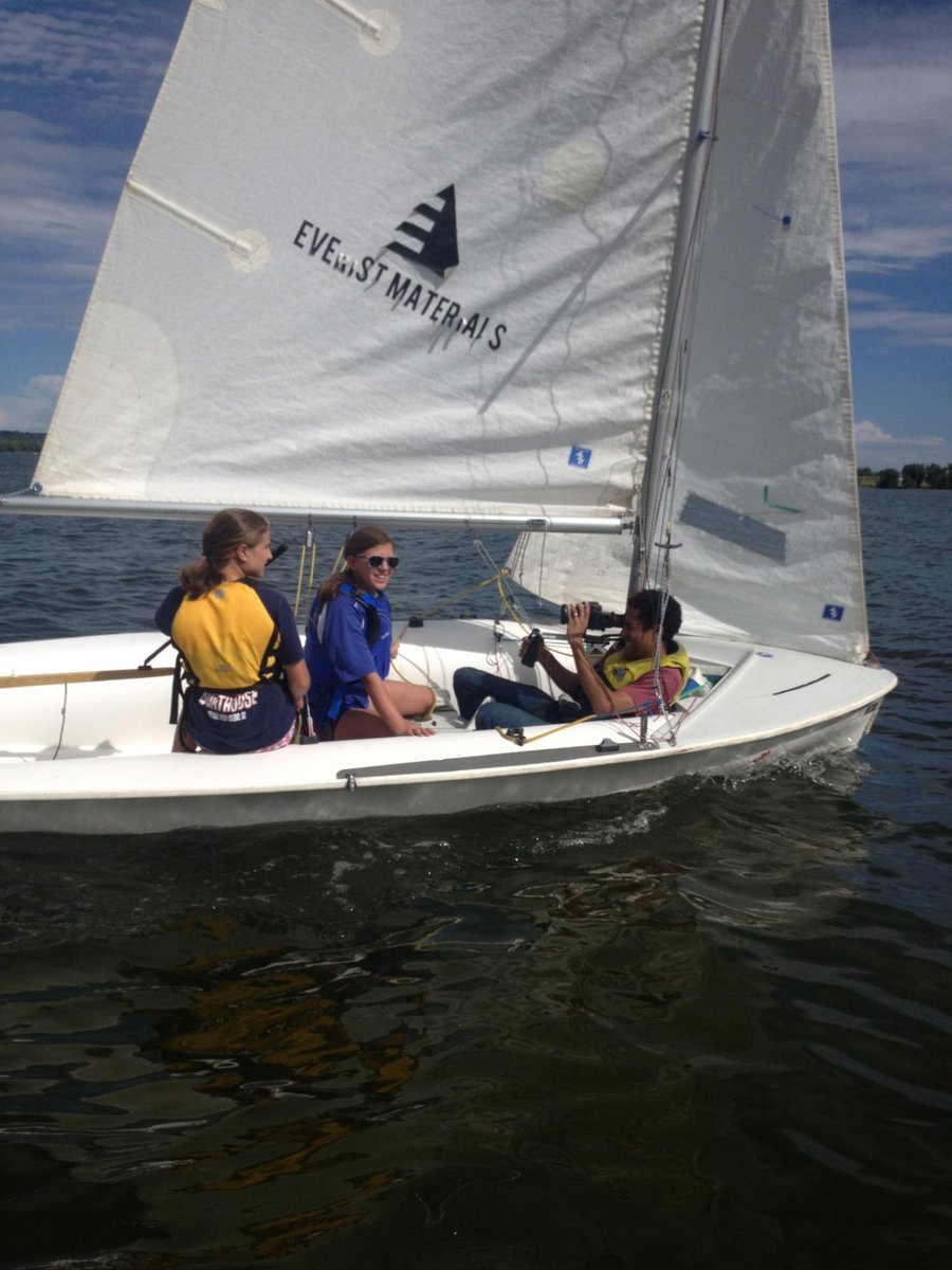 JosephPEast's tweet photo. Had a front row seat today filming the USA Junior Olympics Sailing Festival. So much fun! http://t.co/wRHS4bCIVm