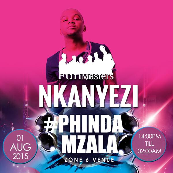 fun_Masters's tweet image. @NkanyeziKubheka 🙌🏾 gone set it on fire 🔥🔥 @Zone6Venue on 1 August #FunMasters #PhindaMzala #two2two Hibiri!!