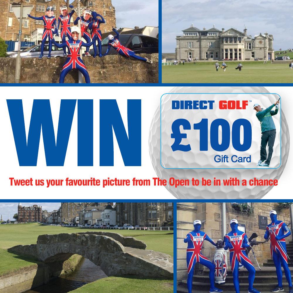 keep sending in your open pics for a chance to win £100 #TheOpen2015 #win£100 #dguk