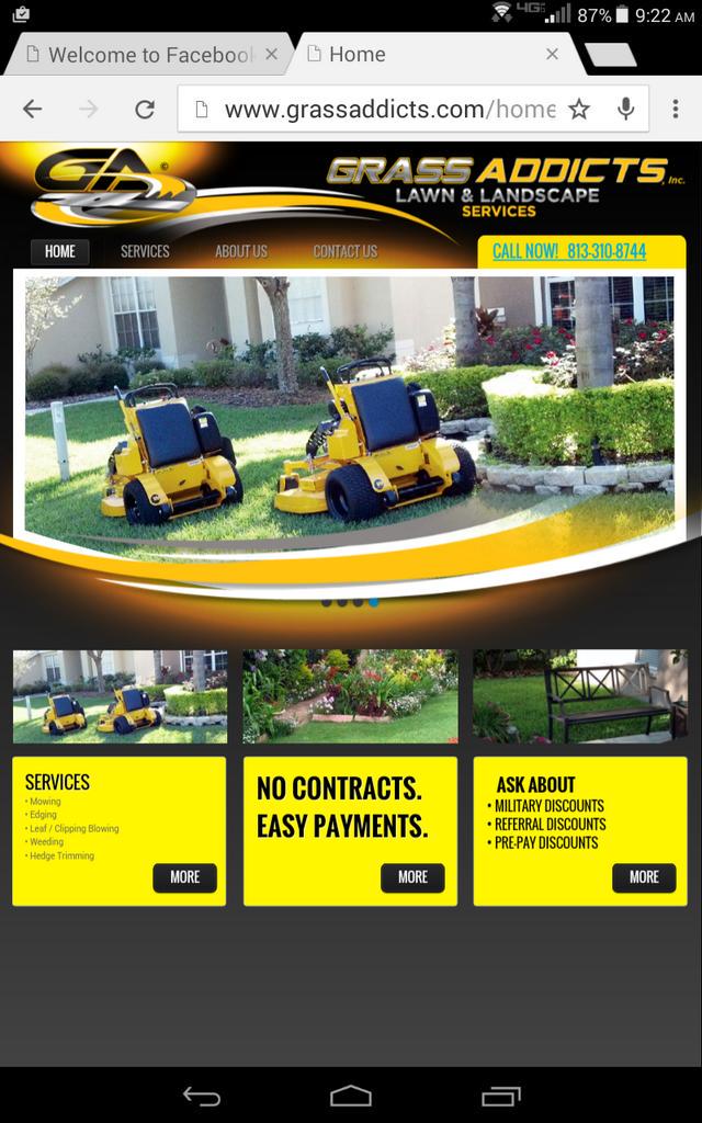 LawnGraphics's tweet image. Website graphics by EboWolf.com