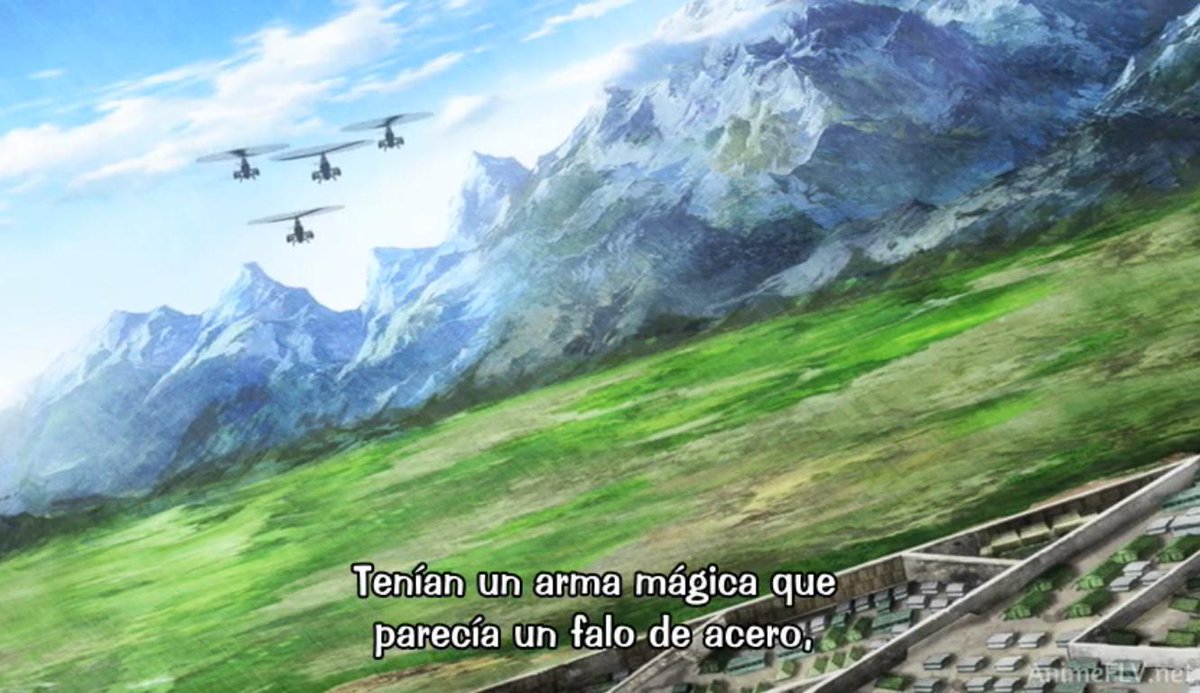 KARAKUSHU's tweet photo. #failsub #gate_anime http://t.co/ZQrsWmZBnX