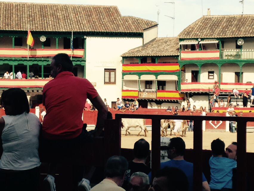 Adriii_Serrano's tweet photo. Chinchón 🏃🏽🐂 http://t.co/tf9KFIsI7W