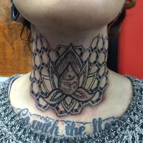 Dot work halfsleeve | Sacred geometry tattoo, Geometry tattoo, Honeycomb  tattoo