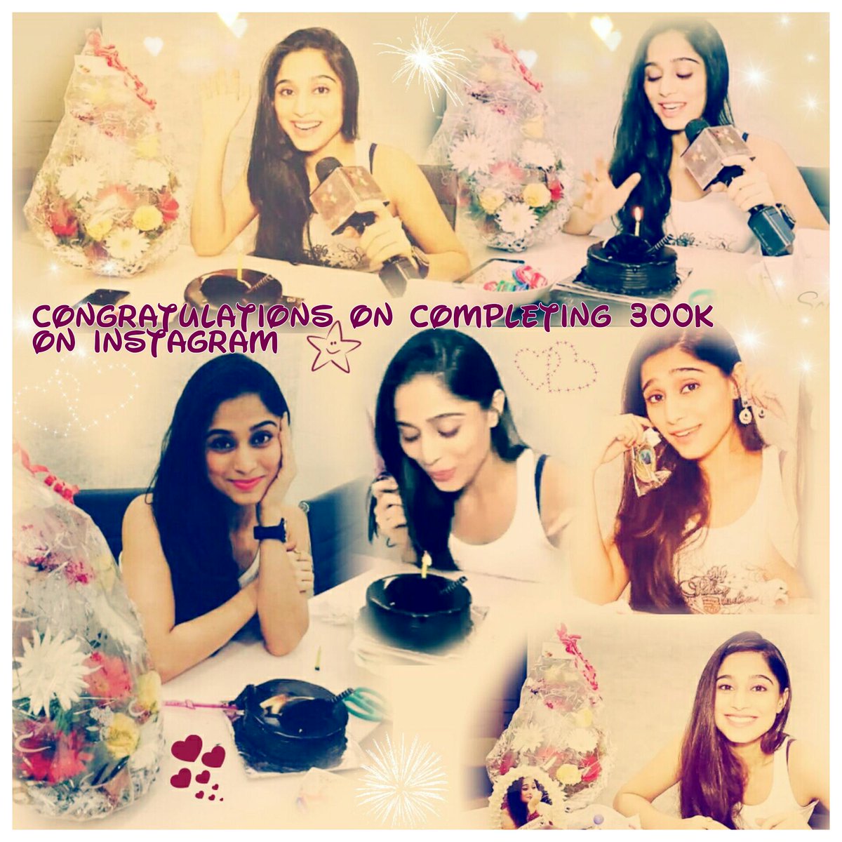 kiran_sweeto's tweet photo. Heartily Congratulations @saumya_seth 
Happy 300K on insta! 🎂🎉🎈💃💃💃 #ProudMomentsForAllSomians http://t.co/9znMEI3p6k