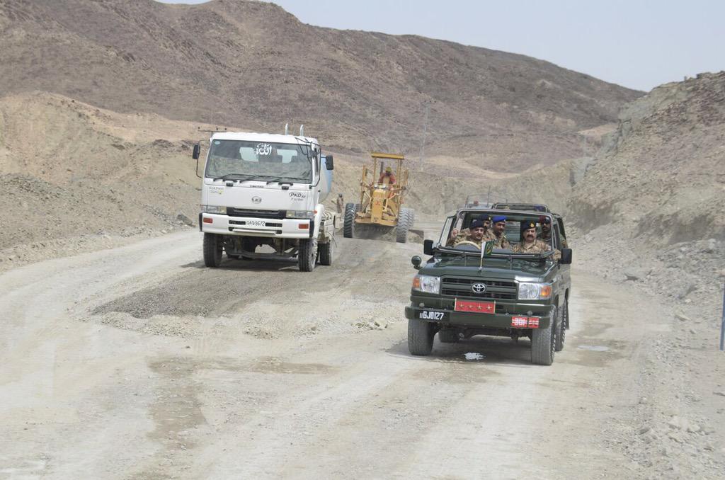 AsimBajwaISPR's tweet photo. "Gawadar Port&amp;CPEC will be built as the most strategic deep sea port in the region at all cost"-5 http://t.co/I8r1ADwetu